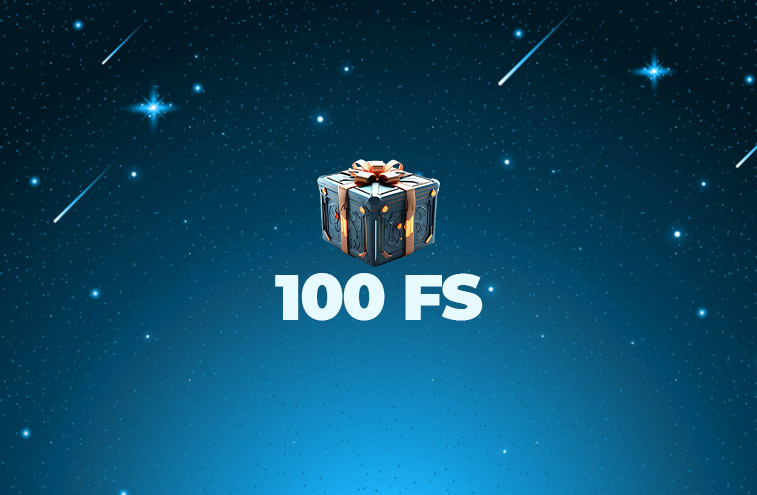 100 FS по промокоду